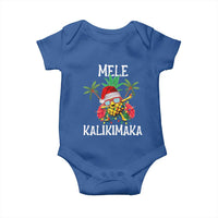 Hawaii Christmas Baby Onesie Mele Kalikimaka Hawaiian Pineapple Xmas Lights Santa Hat