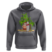 Mele Kalikimaka Hawaiian Christmas In July Hawaii Santa Hoodie Xmas Beach Family Vacation