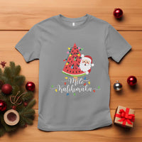 Mele Kalikimaka Hawaiian Christmas In July Hawaii Santa T Shirt Watermelon Summer Tree Tropical Xmas Gift Family Holiday - Wonder Print Shop