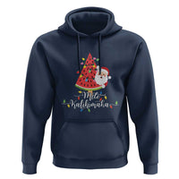 Mele Kalikimaka Hawaiian Christmas In July Hawaii Santa Hoodie Watermelon Summer Tree Tropical Xmas Gift Family Holiday