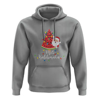 Mele Kalikimaka Hawaiian Christmas In July Hawaii Santa Hoodie Watermelon Summer Tree Tropical Xmas Gift Family Holiday