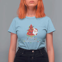 Mele Kalikimaka Hawaiian Christmas In July Hawaii Santa T Shirt For Women Watermelon Summer Tree Tropical Xmas Gift Family Holiday - Wonder Print Shop