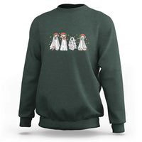 Christmas Ghost Dog Sweatshirt - Wonder Print Shop