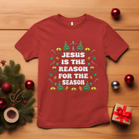 Christian Christmas T Shirt Ugly Christmas Sweaters Jesus Is The Reason For The Season - Wonder Print Shop