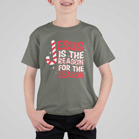 Christian Christmas T Shirt For Kid Jesus Is The Reason For The Season - Wonder Print Shop