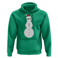 Funny Angry Snowman Hoodie Gangster Snowmen Rap Hip Hop