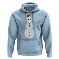 Funny Angry Snowman Hoodie Gangster Snowmen Rap Hip Hop