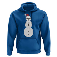 Funny Angry Snowman Hoodie Gangster Snowmen Rap Hip Hop