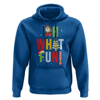 Funny Christmas Santa Hoodie Oh What Fun Christmas Tree And Wreath
