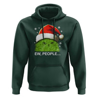 Christmas Cat Hoodie Ew People Meowy Kitten Lovers