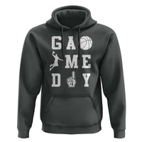 Game Day Basketball Hoodie Basketball Mom Sports Fan - Wonder Print Shop