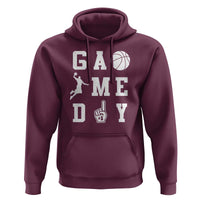 Game Day Basketball Hoodie Basketball Mom Sports Fan - Wonder Print Shop