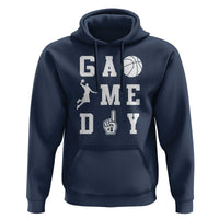 Game Day Basketball Hoodie Basketball Mom Sports Fan - Wonder Print Shop