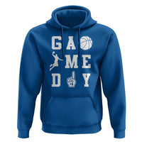 Game Day Basketball Hoodie Basketball Mom Sports Fan - Wonder Print Shop