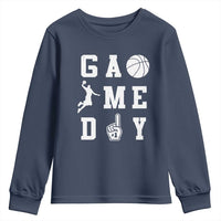 Game Day Basketball Youth Sweatshirt Basketball Mom Sports Fan - Wonder Print Shop