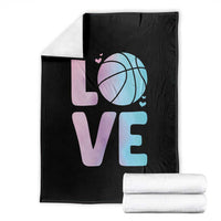 Basketball Lovers Throw Blanket Basketball Mom Sports Fan - Wonder Print Shop