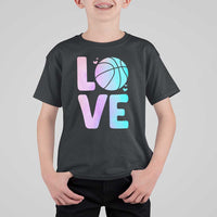 Basketball Lovers T Shirt For Kid Basketball Mom Sports Fan - Wonder Print Shop
