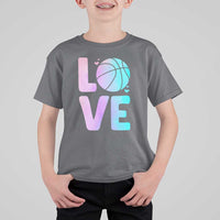 Basketball Lovers T Shirt For Kid Basketball Mom Sports Fan - Wonder Print Shop