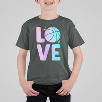Basketball Lovers T Shirt For Kid Basketball Mom Sports Fan - Wonder Print Shop
