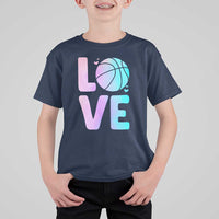 Basketball Lovers T Shirt For Kid Basketball Mom Sports Fan - Wonder Print Shop