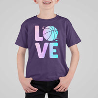 Basketball Lovers T Shirt For Kid Basketball Mom Sports Fan - Wonder Print Shop