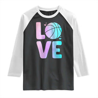 Basketball Lovers Raglan Shirt Basketball Mom Sports Fan - Wonder Print Shop