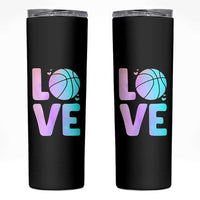 Basketball Lovers Skinny Tumbler Basketball Mom Sports Fan - Wonder Print Shop