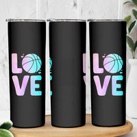 Basketball Lovers Skinny Tumbler Basketball Mom Sports Fan - Wonder Print Shop