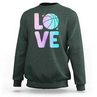 Basketball Lovers Sweatshirt Basketball Mom Sports Fan - Wonder Print Shop