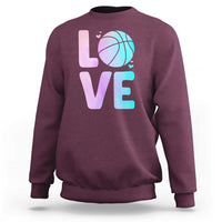 Basketball Lovers Sweatshirt Basketball Mom Sports Fan - Wonder Print Shop