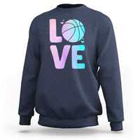 Basketball Lovers Sweatshirt Basketball Mom Sports Fan - Wonder Print Shop