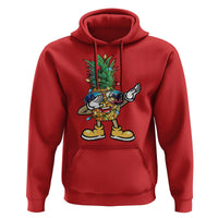 Dabbing Pineapple Christmas Tree Lights Xmas Sunglasses Hoodie Tropical Holiday Beach Tank for Hawaii Vacation