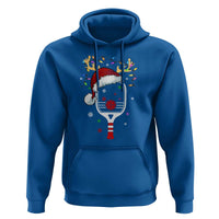 Pickleball Christmas Hoodie Holiday Reindeer Player Gifts Sports Xmas