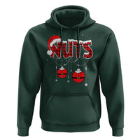 Christmas Couples Hoodie Chest Nuts Couples Funny Matching Chestnuts