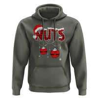 Christmas Couples Hoodie Chest Nuts Couples Funny Matching Chestnuts