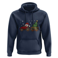 Tractor Christmas Hoodie Tree Lights Farmer Xmas Gift for Tractor Drivers
