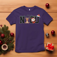 Christmas Ncu Nurse T Shirt Cute Reindeer Student Xmas Gift - Wonder Print Shop