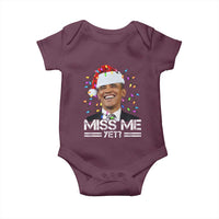Funny Christmas Obama Baby Onesie Funny Santa Xmas Light - Wonder Print Shop