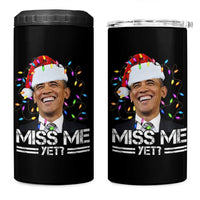Funny Christmas Obama 4 in 1 Can Cooler Tumbler Funny Santa Xmas Light - Wonder Print Shop