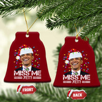 Funny Christmas Obama Ceramic Ornament Funny Santa Xmas Light - Wonder Print Shop