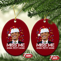 Funny Christmas Obama Ceramic Ornament Funny Santa Xmas Light - Wonder Print Shop