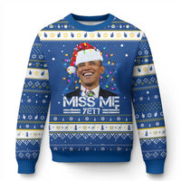 Funny Christmas Obama Hanukkah Ugly Sweater Funny Santa Xmas Light - Wonder Print Shop