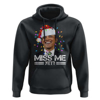 Funny Christmas Obama Hoodie Funny Santa Xmas Light - Wonder Print Shop