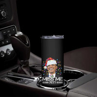 Funny Christmas Obama Skinny Tumbler Funny Santa Xmas Light - Wonder Print Shop