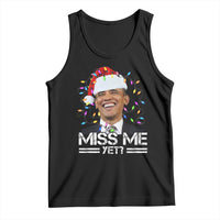 Funny Christmas Obama Tank Top Funny Santa Xmas Light - Wonder Print Shop