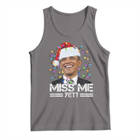 Funny Christmas Obama Tank Top Funny Santa Xmas Light - Wonder Print Shop