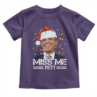 Funny Christmas Obama Toddler T Shirt Funny Santa Xmas Light - Wonder Print Shop