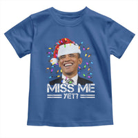 Funny Christmas Obama Toddler T Shirt Funny Santa Xmas Light - Wonder Print Shop