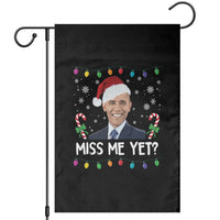 Funny Obama Ugly Xmas Garden Flag Funny Santa Xmas Light - Wonder Print Shop