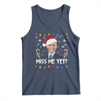 Funny Obama Ugly Xmas Tank Top Funny Santa Xmas Light - Wonder Print Shop